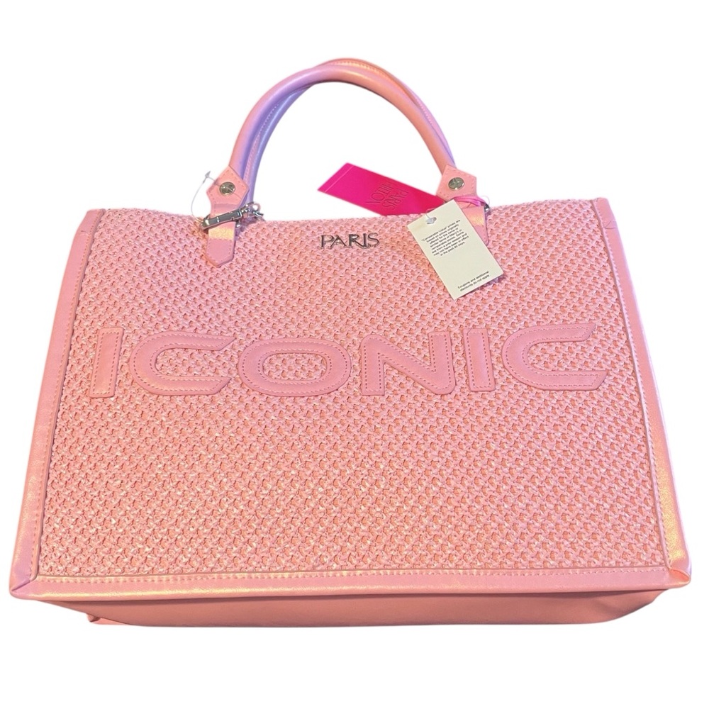 Paris Hilton Iconic Pink Tote Bag / Purse